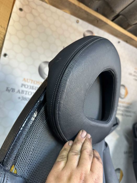 Сидіння шкірянні  Smart Fortwo 450 1998–2007 підігрів подушка безпеки