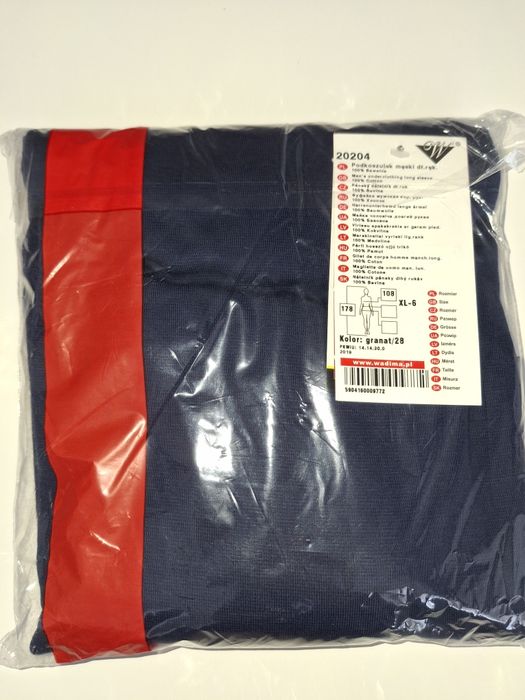 Podkoszulek męski XL dł. rękaw WADIMA