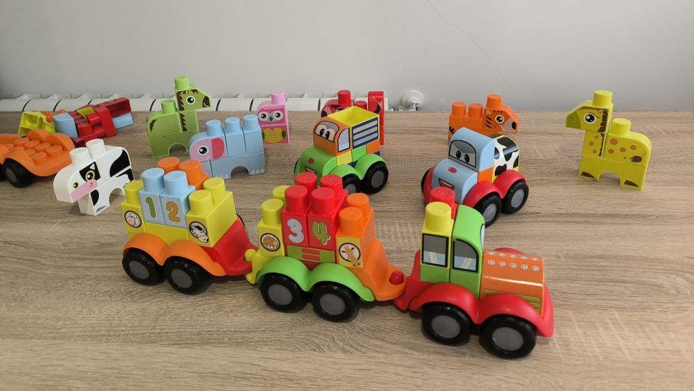 Smoby - Super Park de Construção 3 em 1 Maxi Abrick