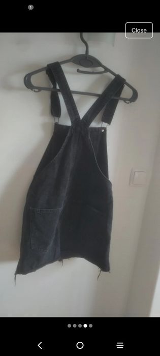 Jardineiras Pretas (Bershka)