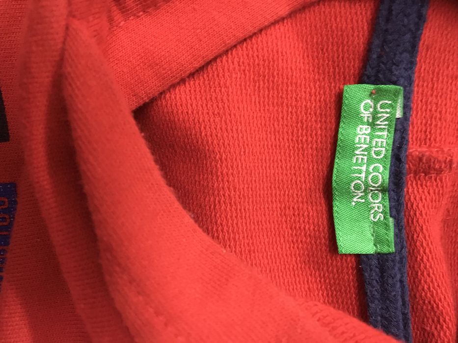 Sweat benetton xl criança 10/12 anos