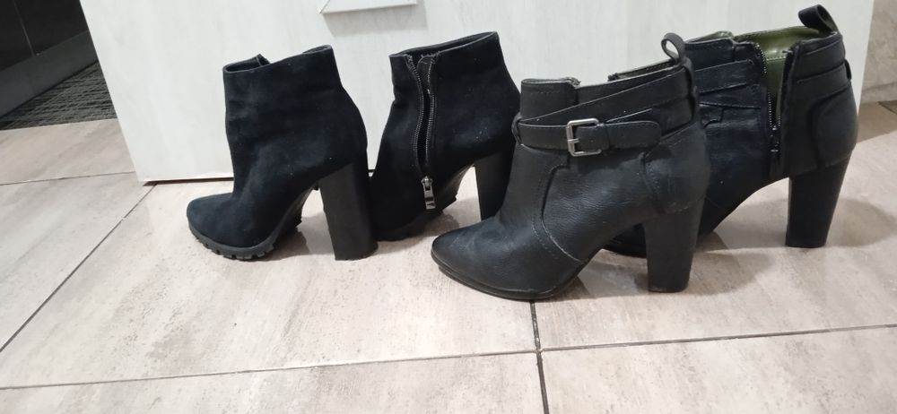 Ботинки на підборах,37розмір,зручні,вишукані