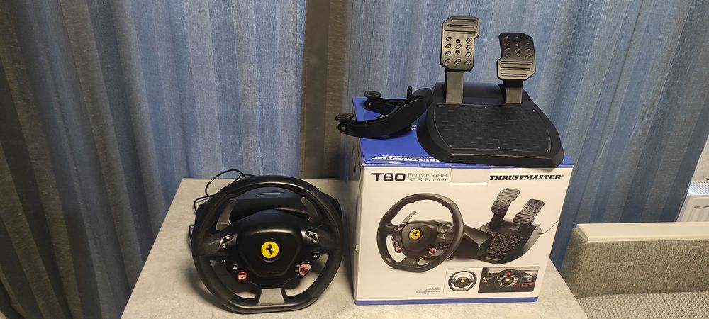 Кермо Thrustmaster T80 Ferrari 488 GTB Edition (PC/PS4/PS5)