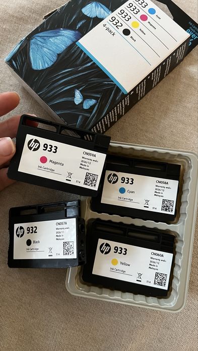 Tinteiros HP PACK 932 933 originais