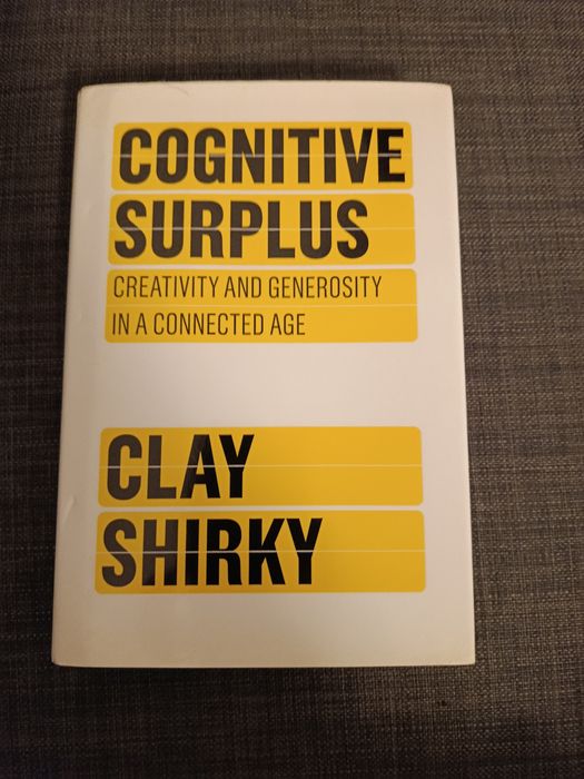 Livro "Cognitive Surplus" de Clay Shirky