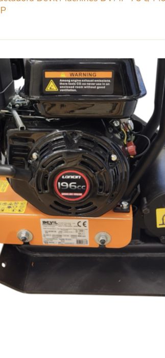 Placa vibratoria Devil 75 kg