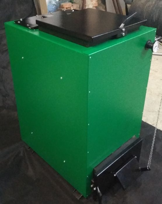 Твердотопливный котел, длительного горения, шахтний, котел Холмова