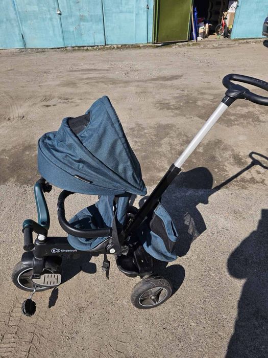Дитячий велосипед kinderkraft велосипед з ручкою