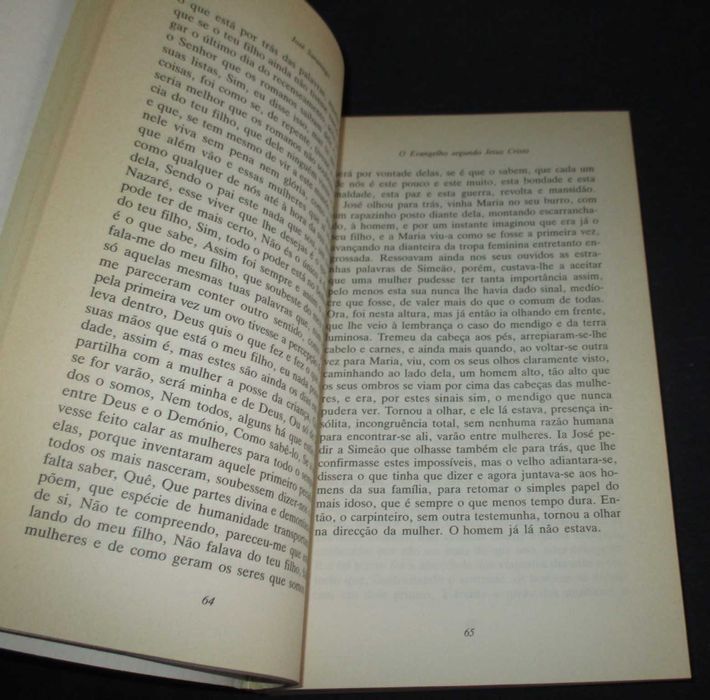 Livro O Evangelho segundo Jesus Cristo José Saramago Caminho 2ª edição