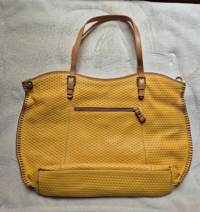 Elegancka włoska torba ze skóry naturalnej "RIPANI"