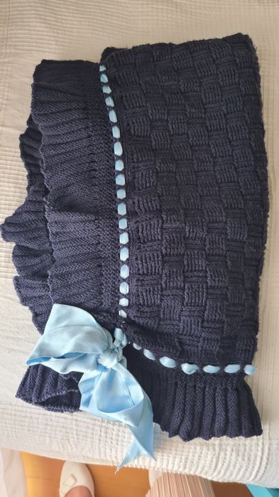 Manta para bebé feito à mão