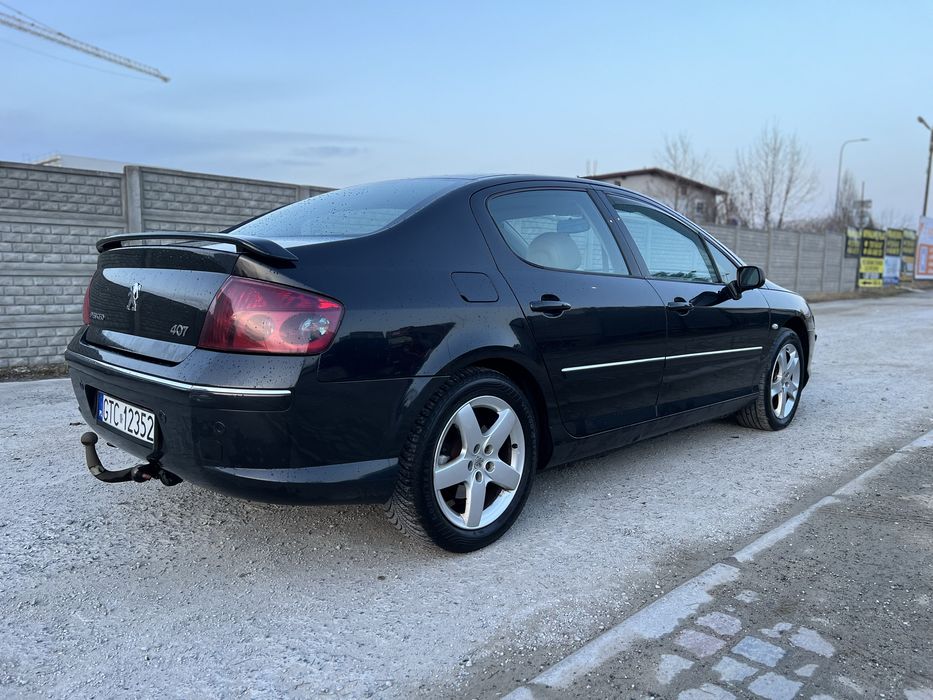 Peugeot 407 2.2 16V (158 KM) + GAZ #Super Stan#Zadbany#Doinwestowany#