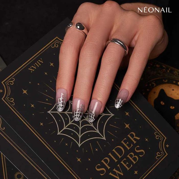 NEONAIL Naklejki na paznokcie Spider Webs 04