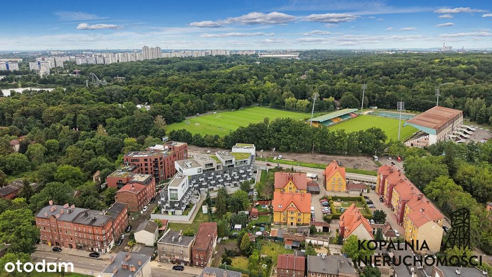 Loftowy Apartament z ogrodem przy Parku Śląskim