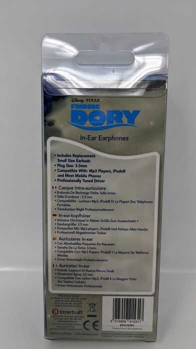 Słuchawki Dla Dzieci Douszne Finding Dory 3,5 mm