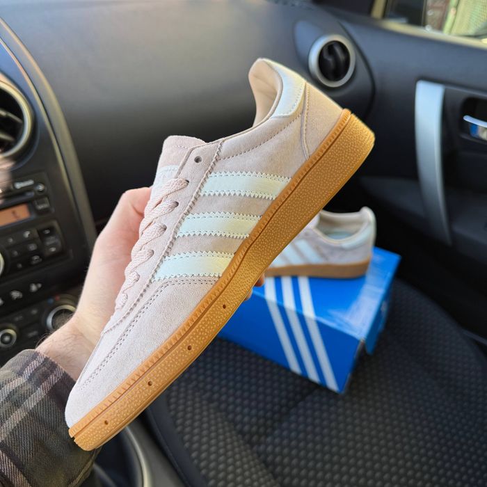 Кросівки Кроссовки Adidas Spezial Pink White Розовый Белый Рожевий Білий Кросовки демісезон