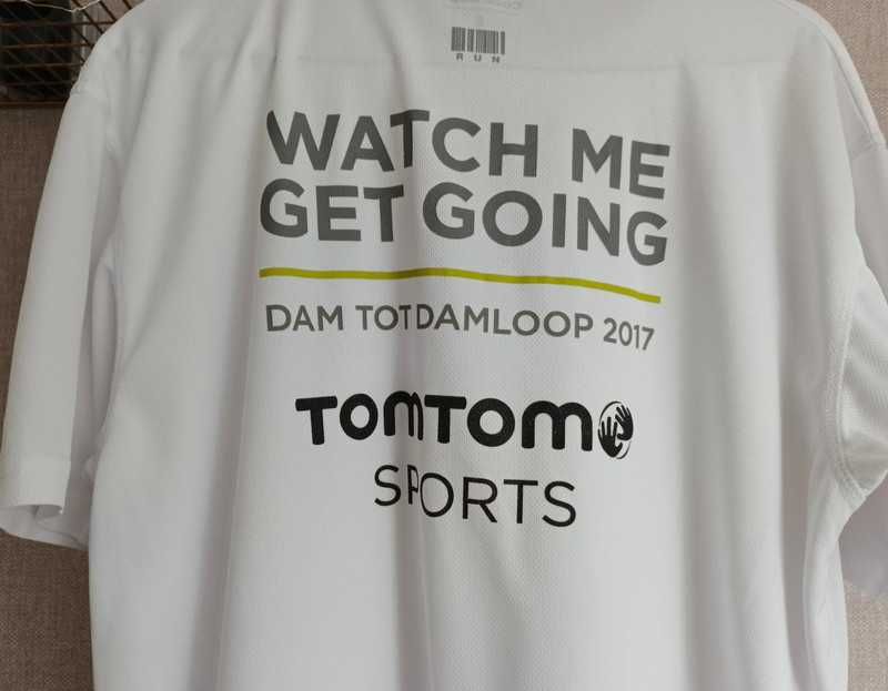 Biały t-shirt męski.