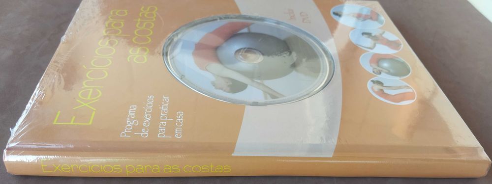 Exercícios para as costas- Inclui DVD  (selado)