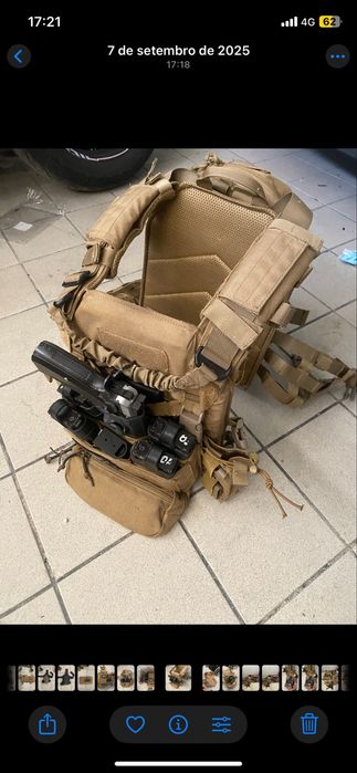 Equipamento e armas airsoft