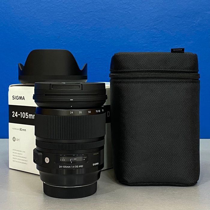 Lente Sigma Art 24-35 f/2 encaixe Nikon