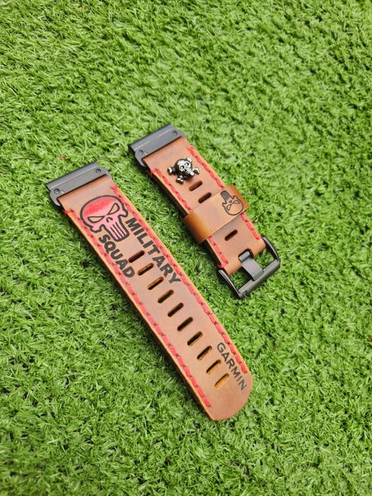 Pasek do Garmina szerokość 26 mm, QuickFit  ,skóra naturalna, handmade