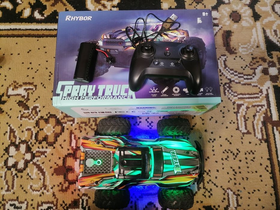 Машина на радіокеруванні rhybor rc monster truck 1:18
