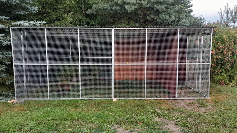 Woliera dla kota klatka dla ptaków różne  kombinacje 3x2