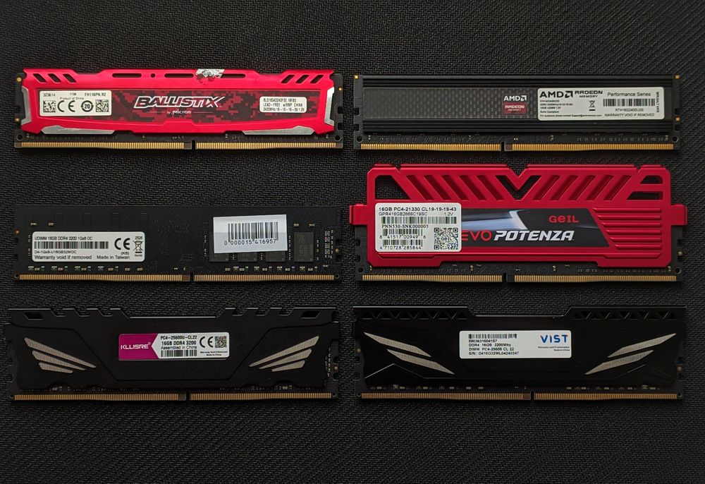 DDR4 16GB  2400 2666 3200 Mhz Оперативна пам'ять