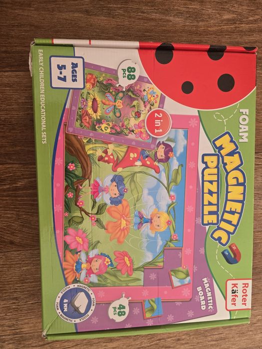 Магнітні пазли " Квіткові феї"