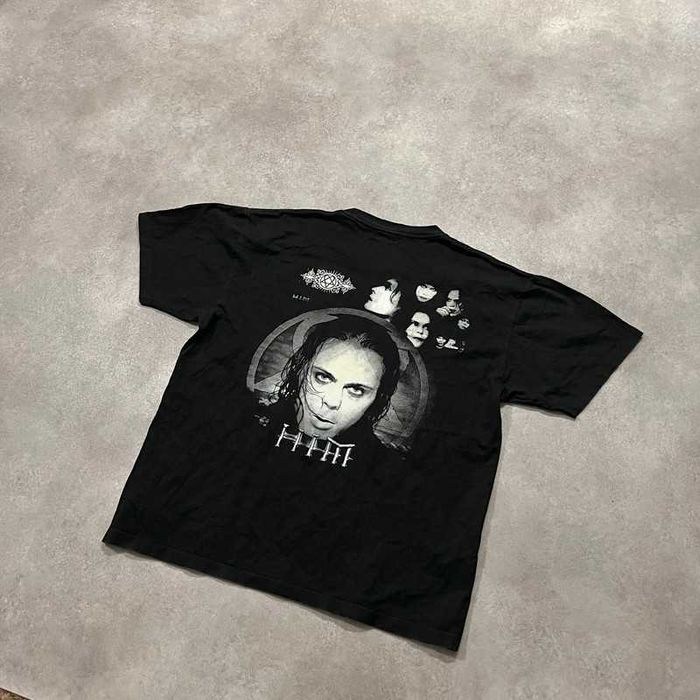 Vintage Koszulka HIM Goth Rock T-Shirt Retro Y2K 90s Alt