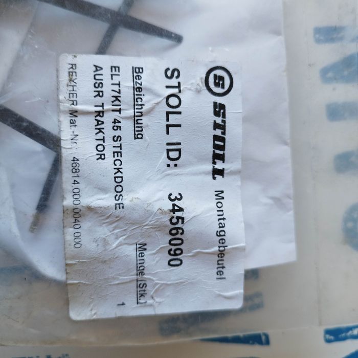 Gniazdo elektryczne Stoll 3456.090 nowe