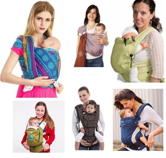 Слинг-шарф, слинг с кольцами, эрго-рюкзак, хипсит - Прокат