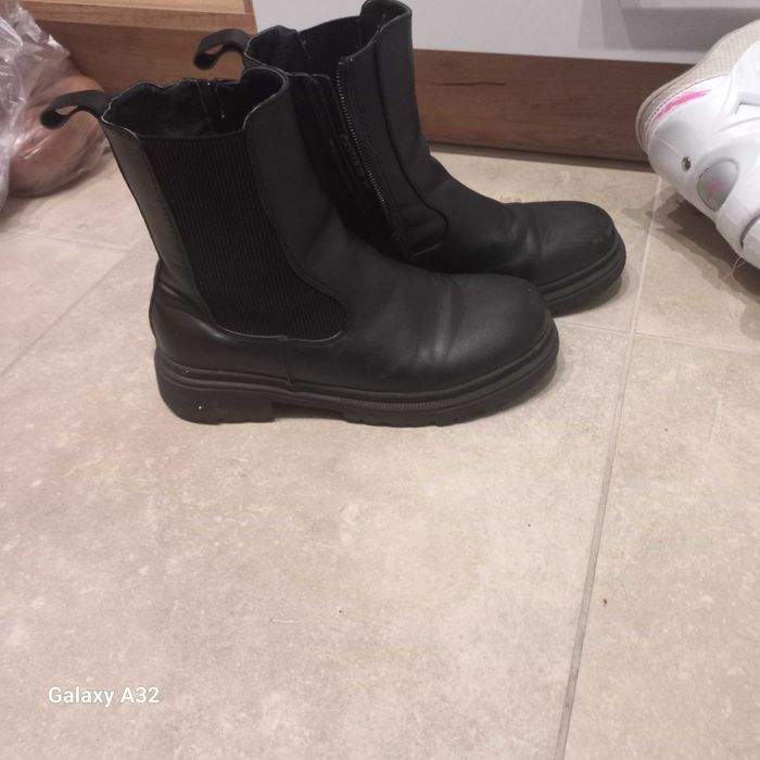 Botki czarne stan bardzo dobry