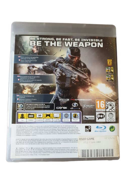 Crysis 2 na konsole ps3