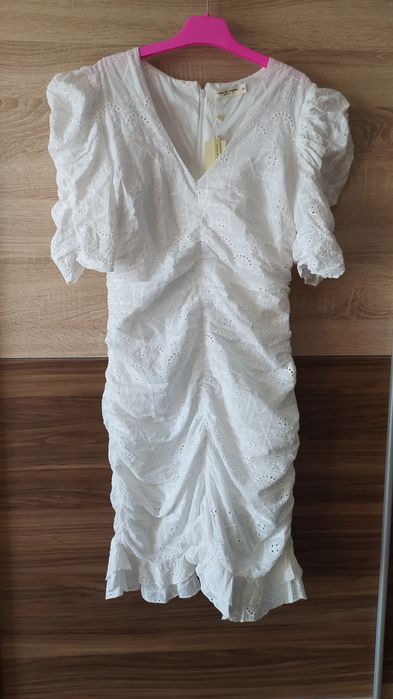 Biała sukienka r. s nowa