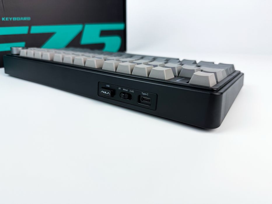 Нова Механічна Ігрова клавіатура AULA F75 Black Reef