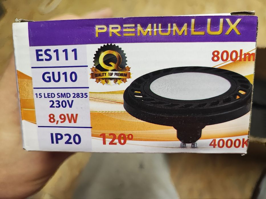 2 x Oprawa wpuszczana VIENA 2xAR111 czarna