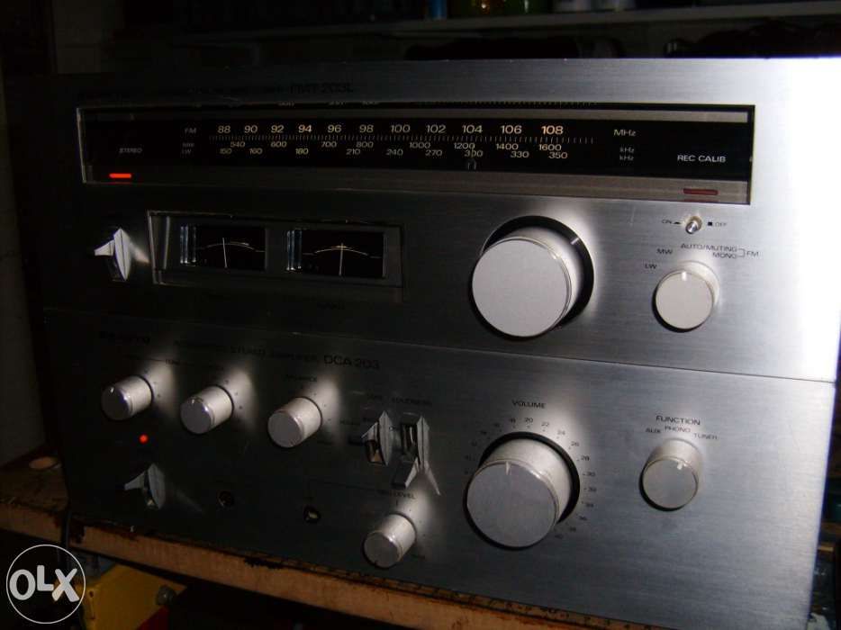 Amplificador + Tuner SANYO 203 SERIES