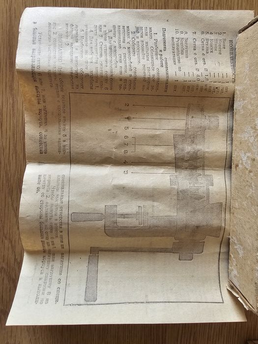 Соковыжималка,приставка к мясорубке,новая 1985г