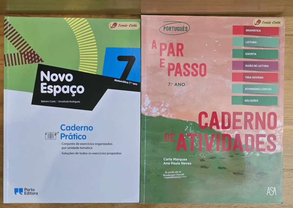 Livros atividades 7, 8, 9 ano