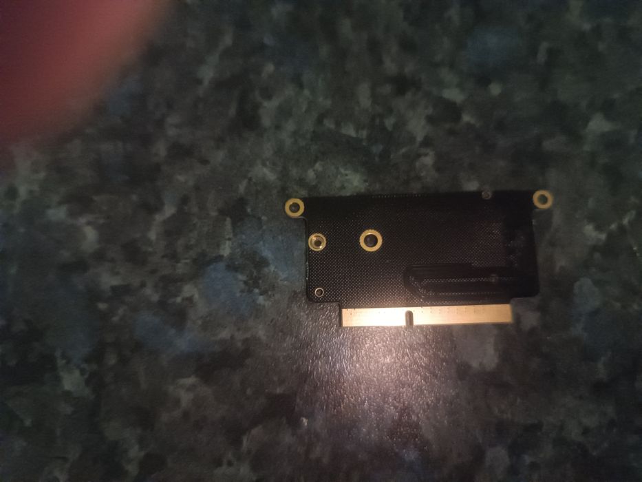 Adapter M.2 MacBook pro 2017