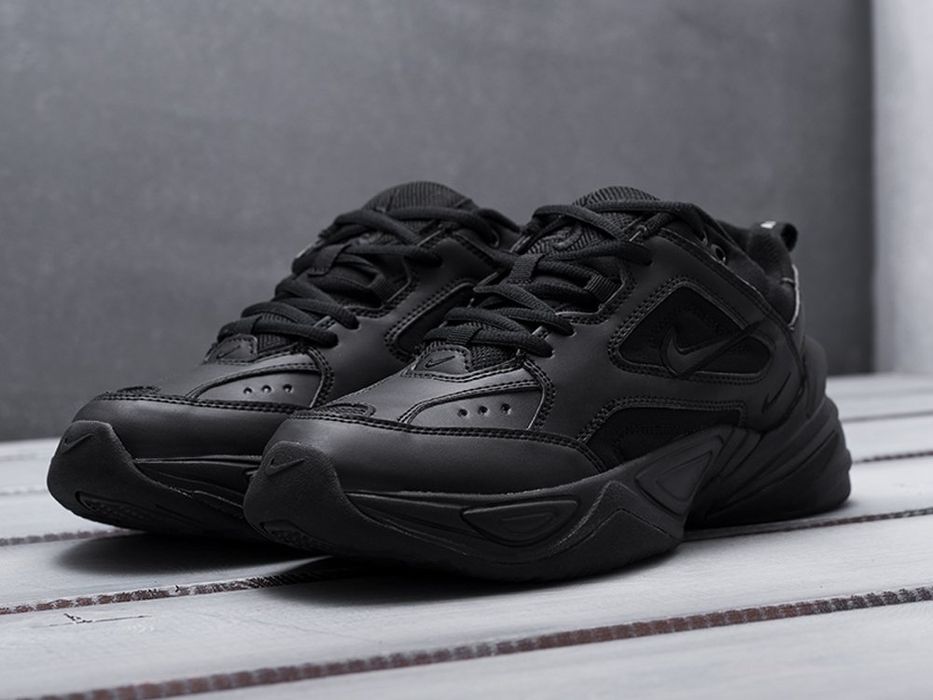 Мужские кроссовки Nike M2K Tekno 44-39р демисезон Кросівки найк чорні