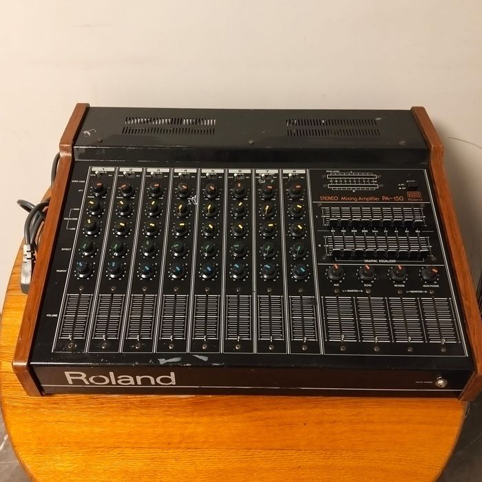 Roland PA-150 vintage stereo mixing amplifier mikser wzmacniacz