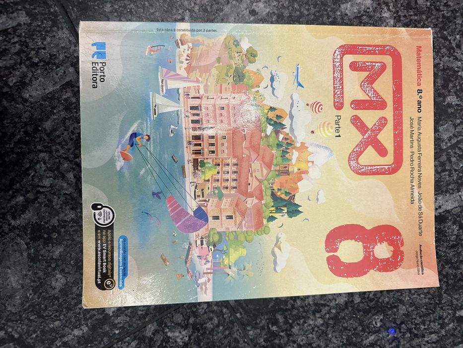 Livros escolares 8.º ano