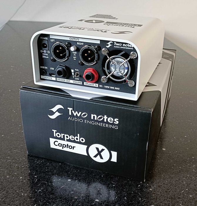 Two Notes Torpedo Captor X (8 Ohms) – Como Novo