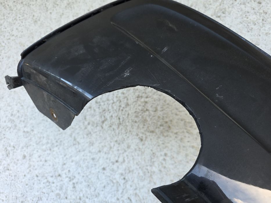 Difusor BMW F20 Pack M Pre LCI duas saidas