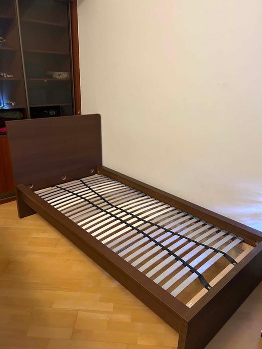 Rama Łóżka Malm Ikea + dno