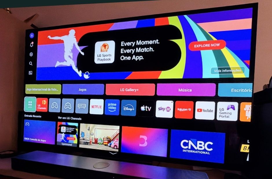 LG OLED EVO C3 65"faço entrega incluída no valor  1,65m 120hz  HDMI 2.1 NVIDEA