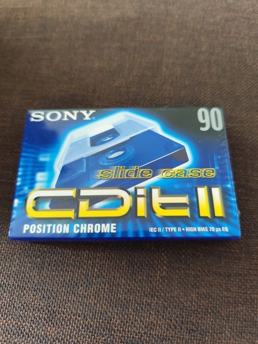 Kaseta magnetofonowa Sony CDit II slide case