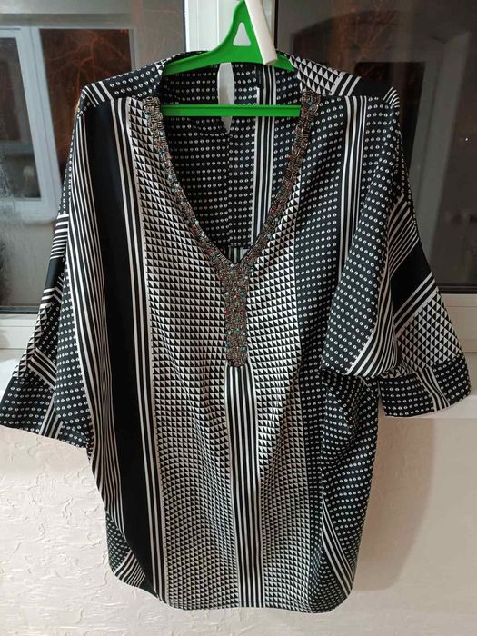 Блуза жіноча натуральний шовк 54р.